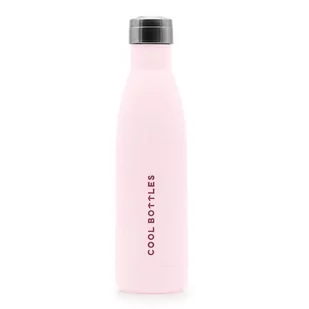 Cool Bottles Butelka termiczna 500 ml Pastel Pink/Cool Bottles - Shakery i bidony sportowe - miniaturka - grafika 1
