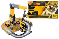 Samochody i pojazdy dla dzieci - CAT Zestaw budowa auto dźwig+tor - miniaturka - grafika 1