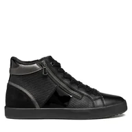 Sneakersy damskie - Sneakersy Geox D Blomiee D466HF 00422 C9997 Czarny - miniaturka - grafika 1