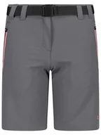 Spodenki damskie - CMP Bermudy w kolorze szarym - miniaturka - grafika 1