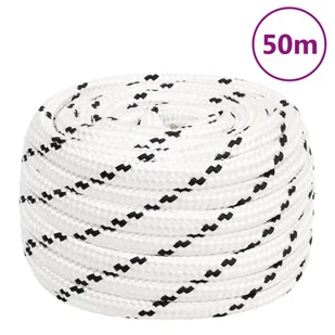 Pleciona linka żeglarska, biała, 16 mm x 50 m, poliester! Lumarko! - Żeglarstwo - miniaturka - grafika 7