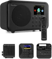 Radioodtwarzacze - Vicenza WIFI DAB+ FM akumulator czarne one size - miniaturka - grafika 1