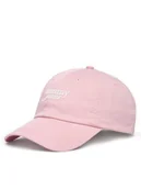 Czapki damskie - Tommy Hilfiger Czapka z daszkiem Scri AW0AW18358 Różowy - miniaturka - grafika 1