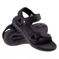 Buty dla dziewczynek - Sandały Hi-Tec Apodis Teen Jr 92800490011 czarne - miniaturka - grafika 1