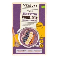 Zdrowa żywność - OWSIANKA PROTEINOWA Z BORÓWKĄ I BANANEM BEZ DODATKU CUKRÓW BEZGLUTENOWA BIO 350 g - VERIVAL - miniaturka - grafika 1
