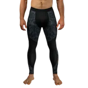 Kimona, stroje i obuwie - Venum x Chimaev Legginsy Spats Wild Borz Black/Grey - miniaturka - grafika 1