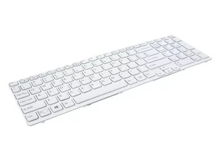 SONY Biała klawiatura do SVE1513O9ESI SVE1513P1EW - Klawiatury do laptopów - miniaturka - grafika 1