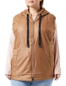 Kamizelki damskie - Samoon Kamizelka damska, Oak rustykalny, 48 duże rozmiary - miniaturka - grafika 1