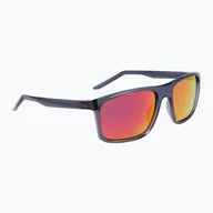 Okulary przeciwsłoneczne - Okulary przeciwsłoneczne Nike Fire L dark grey/ polar red flash WYSYŁKA W 24H 30 DNI NA ZWROT - miniaturka - grafika 1