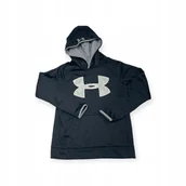 Bluzy damskie - Wciągana bluza dla chłopca kaptur Under Armour M - miniaturka - grafika 1