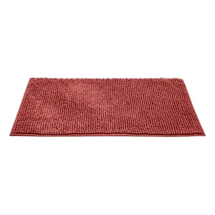 Czerwony tekstylny dywanik łazienkowy 50x80 cm Chenille – Allstar - Dywaniki łazienkowe - miniaturka - grafika 1