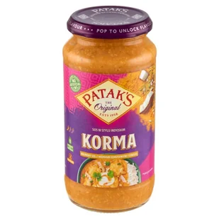 Pataks Indyjski Sos Korma 450g - Patak's - Kuchnie świata - miniaturka - grafika 1