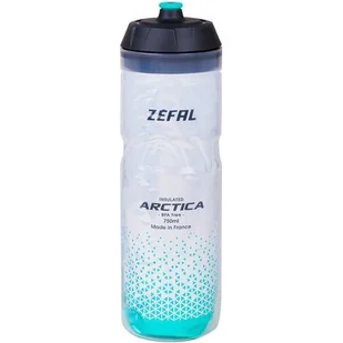 Bidon Zefal Arctica 75 0,75L Srebrno - Zielony - Shakery i bidony sportowe - miniaturka - grafika 1