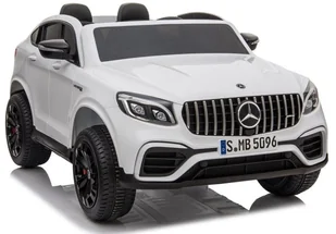 Auto na Akumulator Mercedes GLC 63S Biały - Pojazdy elektryczne dla dzieci - miniaturka - grafika 1
