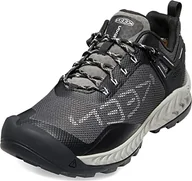 Buty trekkingowe męskie - KEEN Męskie buty trekkingowe Nxis Evo, Szary - Magnesowa para - 40 EU - miniaturka - grafika 1