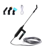 Opryskiwacze - Elektryczny opryskiwacz, opryskiwacz ogrodowy ładowany przez USB, przenośny opryskiwacz ogrodowy z dyszą i 3-metrowym wężem. - miniaturka - grafika 1