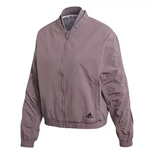 Kurtki damskie - Adidas damska kurtka W St Bomber, legenda fioletowy, S FL1836 - grafika 1