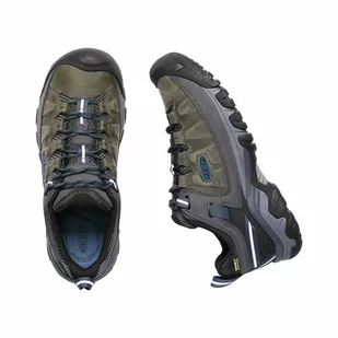 Buty trekkingowe męskie KEEN TARGHEE III WP - Buty trekkingowe męskie - miniaturka - grafika 3