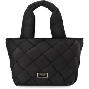 Torba Damska Monnari Premium Duża Miękka Klasyczna Torebka Shopper Czarna - Torby i wózki na zakupy - miniaturka - grafika 1