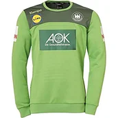 Bluzy męskie - Kempa Kempa Męska bluza treningowa Emotion 2.0 z długim rękawem, zielona/zielona, XXL 200214907 - miniaturka - grafika 1