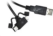 Kable USB - Kabel USB PremiumCord USB-A - 2 m  (ku2m2y) - miniaturka - grafika 1