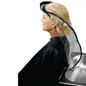 Pozostałe akcesoria fryzjerskie - TEMU 1 szt. Profesjonalny lejek do farbowania włosów i szamponu - Wodoodporny, wielokrotnego użytku, do pielęgnacji włosów w jakości salonowej - miniaturka - grafika 1