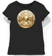 Koszulki i topy damskie - Koszulka damska czarna z motywem złotego znaku senatu XL - miniaturka - grafika 1