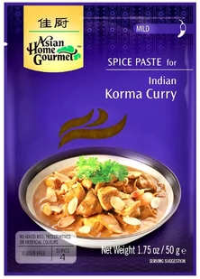 Asian Home Gourmet Pasta do indyjskiego Korma Curry 50g - Asian Home Gourmet 2332-uniw - Kuchnie świata - miniaturka - grafika 1