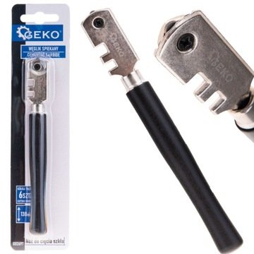 Nóż do cięcia szkła szyb i łamania 6 kółek tnących G02697