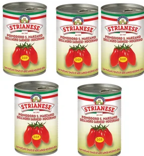 Pomidory San Marzano DOP 400g - Strianese - Pasztet i przetwory mięsne - miniaturka - grafika 1