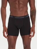 Majtki damskie - Tommy Hilfiger Komplet 3 par bokserek UM0UM02765 Czarny - miniaturka - grafika 1