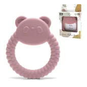 Gryzaki dla dzieci - GRYZAK SILIKONOWY SENSORYCZNY BEZ BPA PANDA ŁAGODZĄCY DZIĄSŁA LORELLI - miniaturka - grafika 1