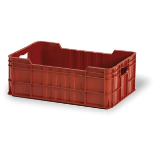 B2B Partner Plastikowa skrzynka, 600x400x220 mm (PM140-30) 127000 - Pojemniki przemysłowe - miniaturka - grafika 1