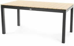 Stół ogrodowy rozkładany 160/210 x 90 cm Drena - Beżowy - Stoły ogrodowe - miniaturka - grafika 1