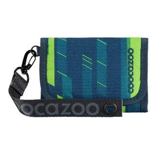 Portfele - Coocazoo, Portfel Coocazoo 2.0  Lime Stripe - grafika 1