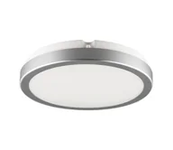 Lampy sufitowe - Brilagi - LED Plafon łazienkowy PERA 18W/230V śr. 22 cm IP65 srebrny - miniaturka - grafika 1