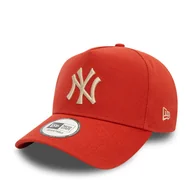 Czapki damskie - Czapka z daszkiem New Era League Ess Eframe 60565170 Pomarańczowy - miniaturka - grafika 1