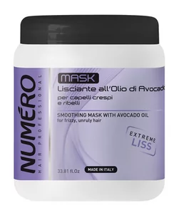 Numero Numero Smoothing Mask With Avocado Oil Wygładzająca maska z olejkiem z awokado 1000ml - Maseczki do twarzy - miniaturka - grafika 1