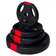 Obciążenia - Gorilla Sports 1,25 kg Obciążenie Grip Winylowe (100548-00007-0005) - miniaturka - grafika 1