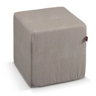 Dekoria Dekoria Pufa kostka beżowo-szary 40 × 40 × 40 cm Etna 545-705-09 - Pufy i podnóżki - miniaturka - grafika 1
