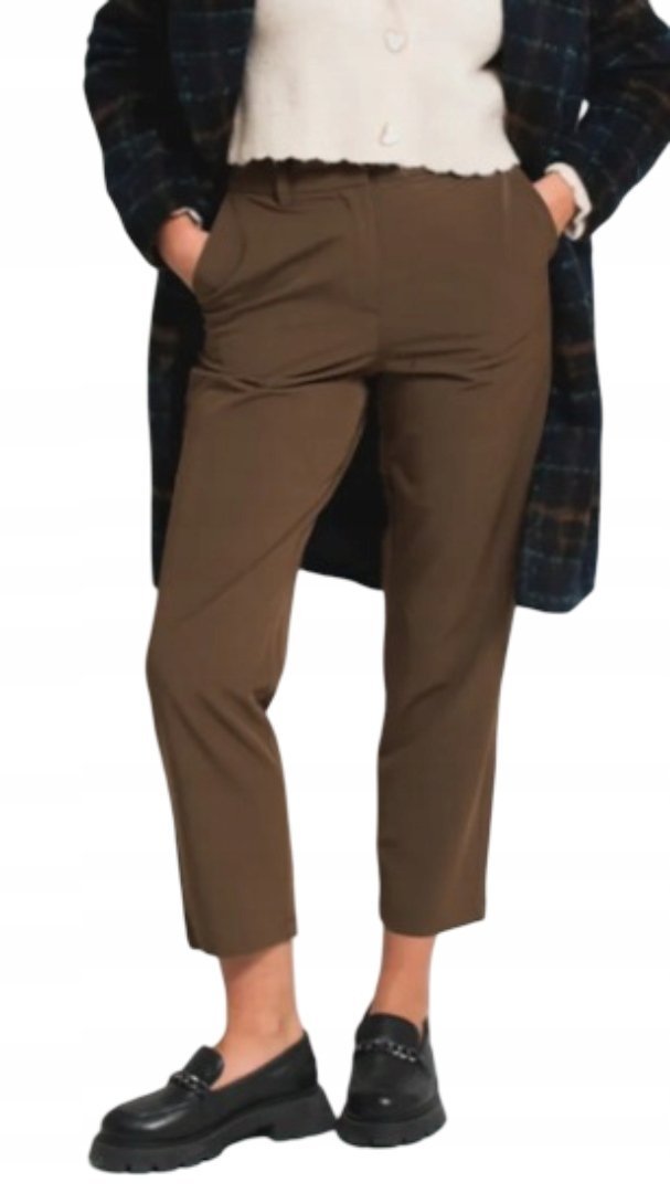 ONLY ELEGANCKIE SPODNIE NA ŚREDNI STAN DAMSKIE 32 J7A