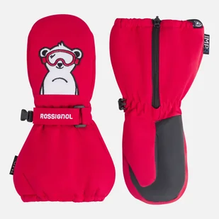 Dziecięce Rękawiczki ROSSIGNOL BABY IMPR M RLMYG11_301 – Czerwony - Rękawice narciarskie - miniaturka - grafika 1