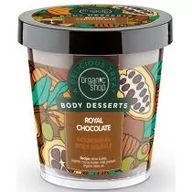 Balsamy i kremy do ciała - Organic Shop Body Desserts Królewska Czekolada Odżywczy Krem Do Ciała 450ml - miniaturka - grafika 1