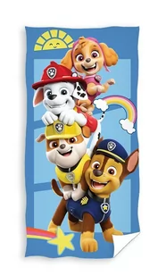 Ręcznik bawełniany 70x140 Psi Patrol stars - Ręczniki - miniaturka - grafika 1