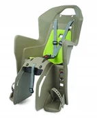 Foteliki rowerowe - Fotelik Rowerowy Na Bagażnik Polisport Koolah Cfs (Brązowy/Zielony) - miniaturka - grafika 1