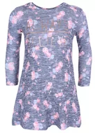 Sukienki i spódniczki dla dziewczynek - Szara sukienka ALWAYS BELIEVE - miniaturka - grafika 1