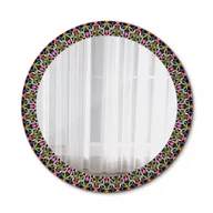 Lustra - Lustro Okrągłe Wzór mandali 80cm - miniaturka - grafika 1
