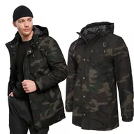 Odzież taktyczna i umundurowanie - Kurtka BRANDIT Grid-Camo Parka Woodland - miniaturka - grafika 1