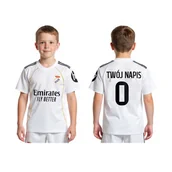 Piłka nożna - TWÓJ NAPIS Koszulka Real Madryt MBAPPE dziecięca wzór 2026 - miniaturka - grafika 1