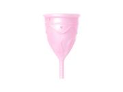Kubeczki menstruacyjne - FemIntimate FemIntimate Eve - Pink Menstrual Cup Size S - miniaturka - grafika 1